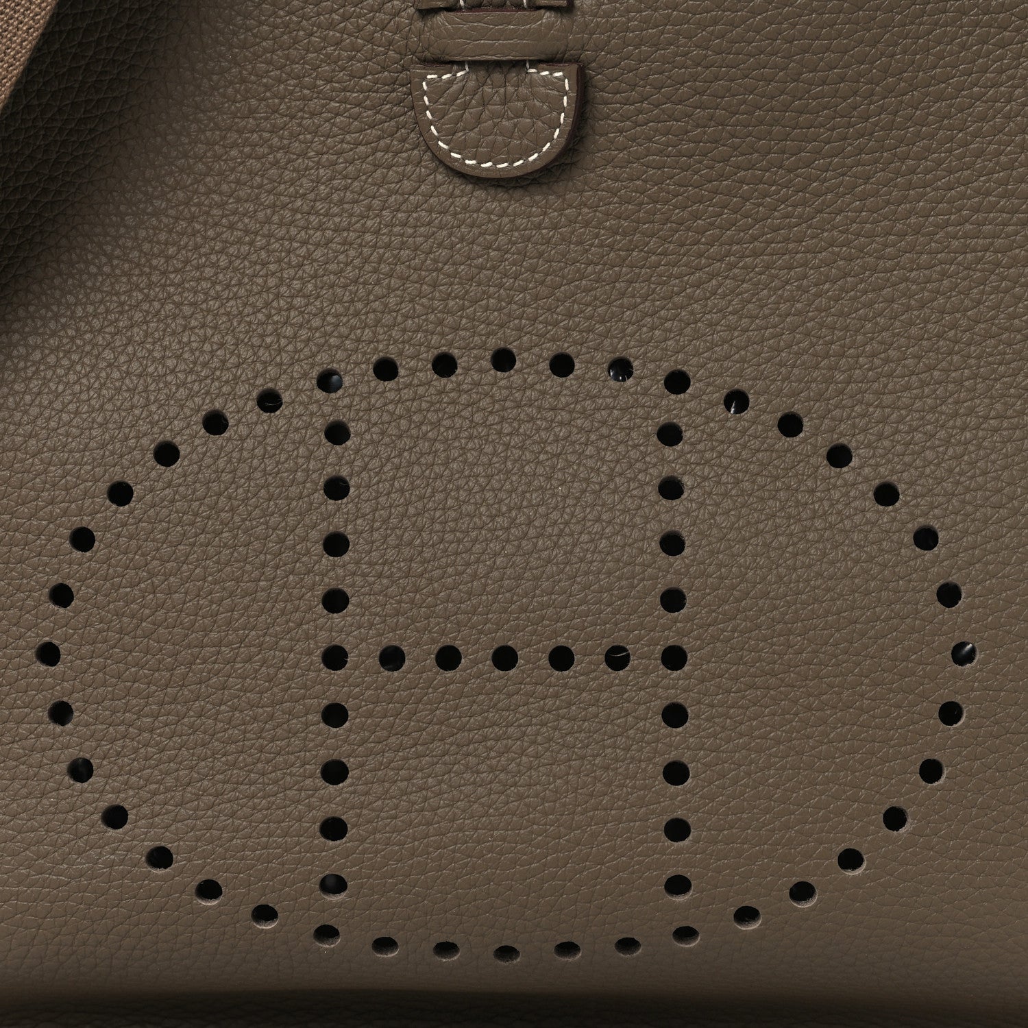 Hermes Taurillon Clemence Evelyne III PM Etoupe 8 of 11