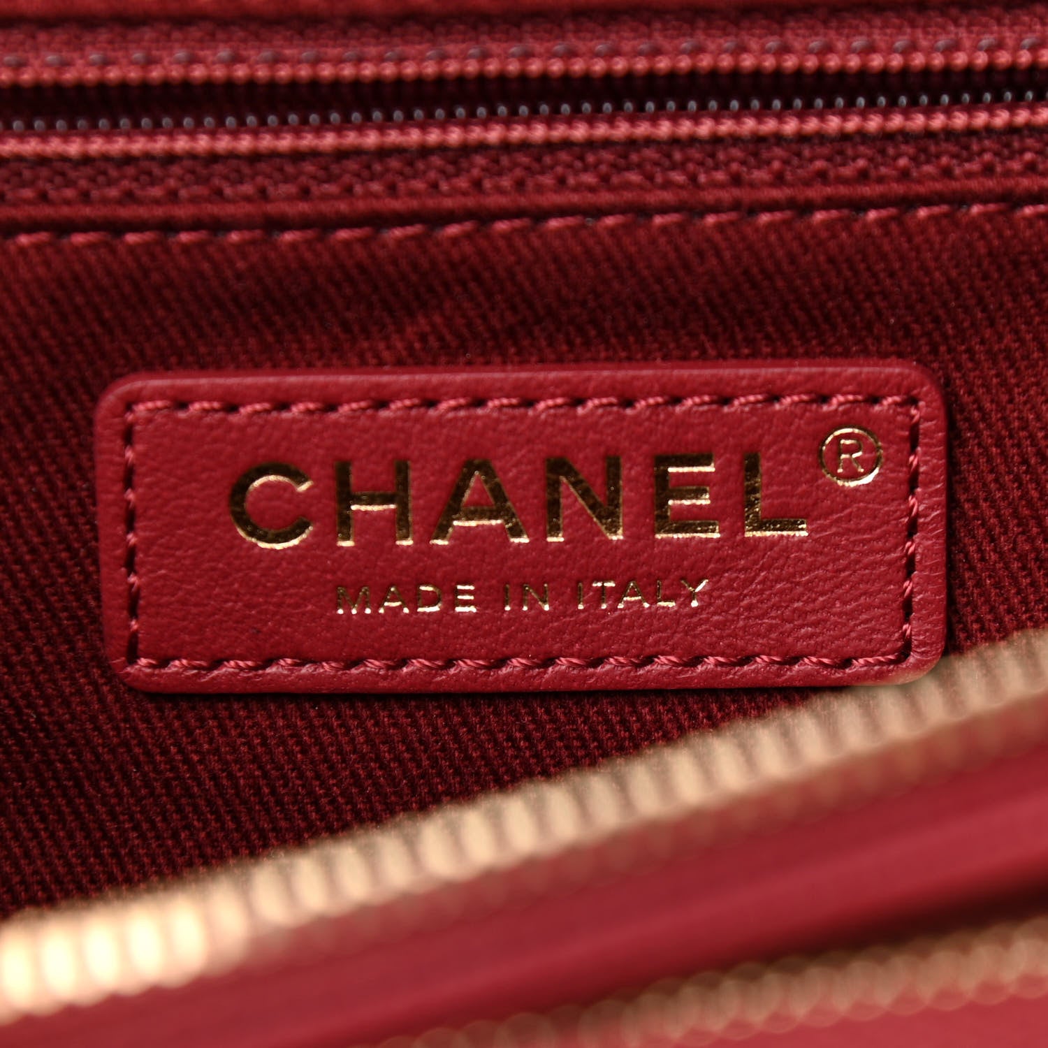 Chanel Caviar Quilted Business Affinity Waist Belt Bag Burgundy 8 of 19