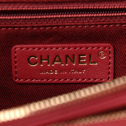 Chanel Caviar Quilted Business Affinity Waist Belt Bag Burgundy 8 of 19