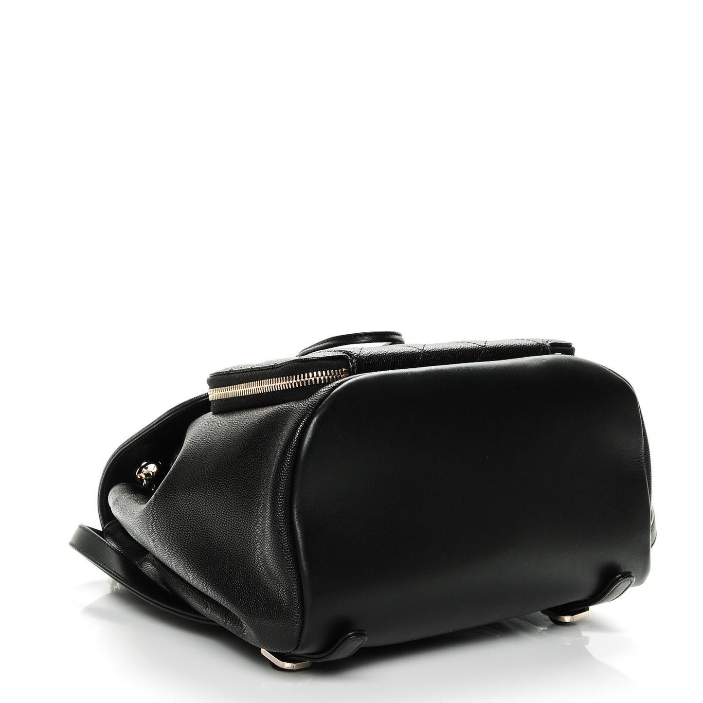 Caviar Quilted Business Affinity Backpack Black