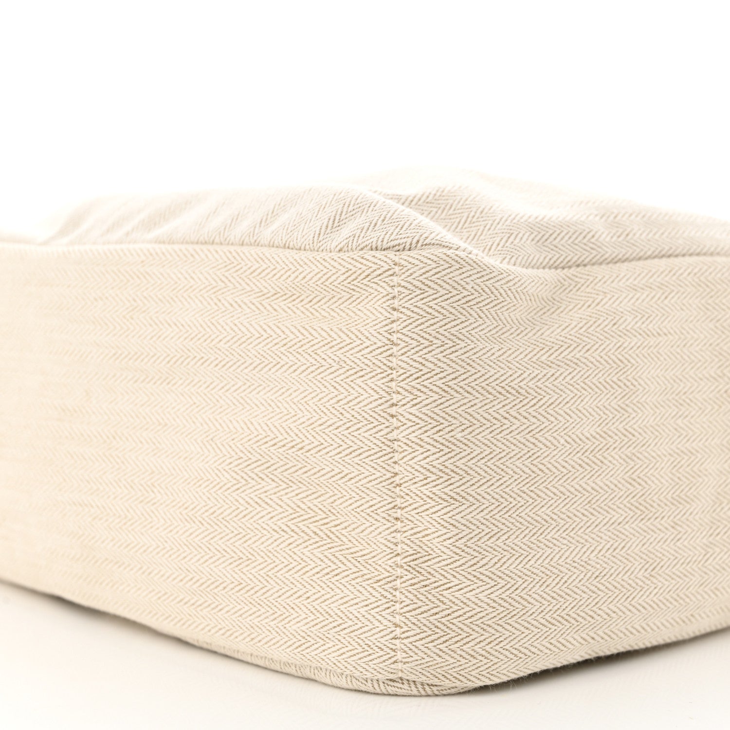 Hermes Canvas Barenia Fourbi 25 MM Pouch Naturel Fauve 10 of 11
