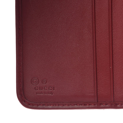 Gucci Soft Microguccissima Continental Zip Wallet Red 6 of 9