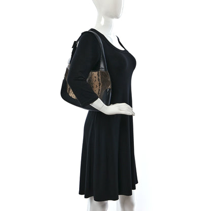Gucci Lizard Jackie O Hobo Brown 2 of 12