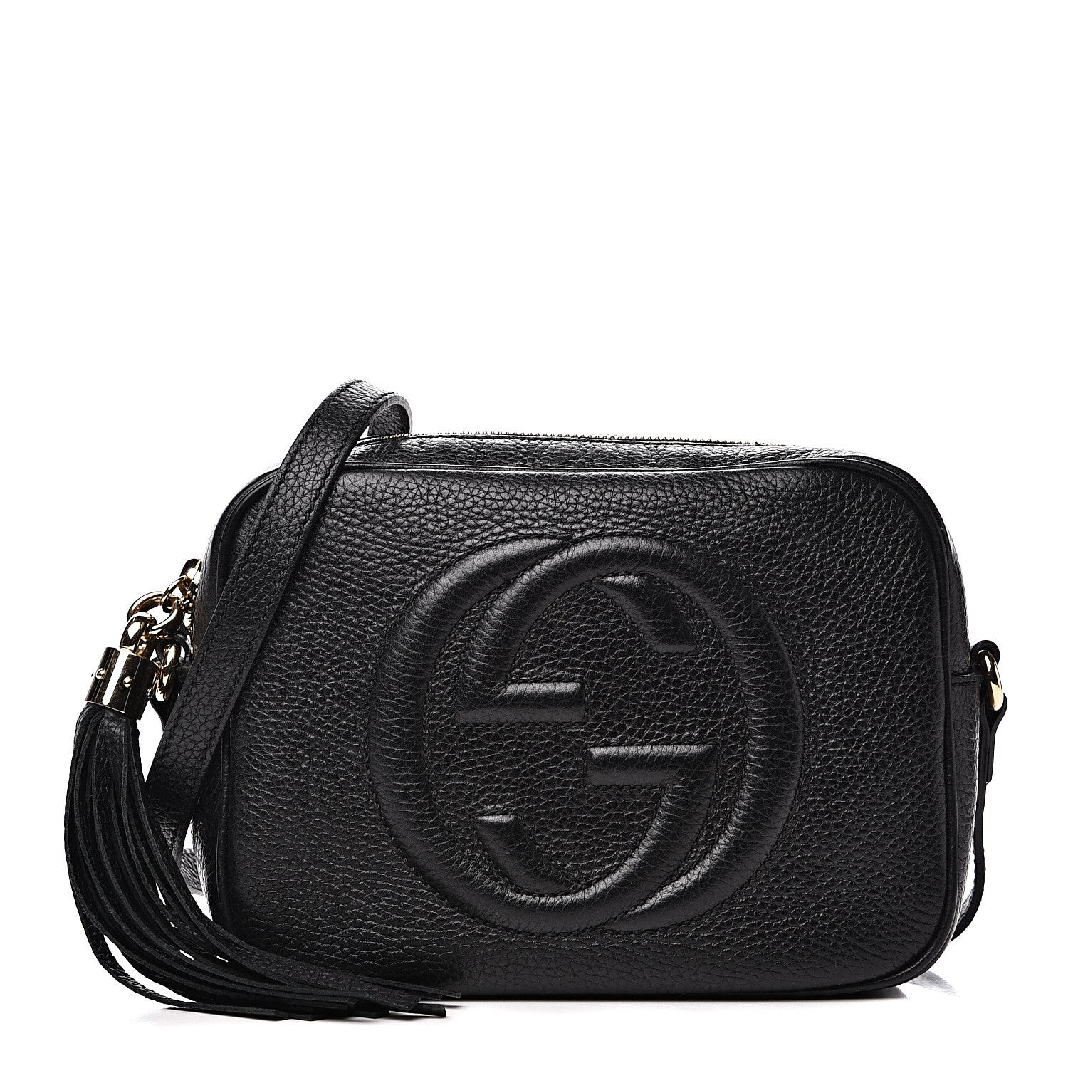 Gucci Pebbled Calfskin Small Soho Disco Bag Black 1 of 13