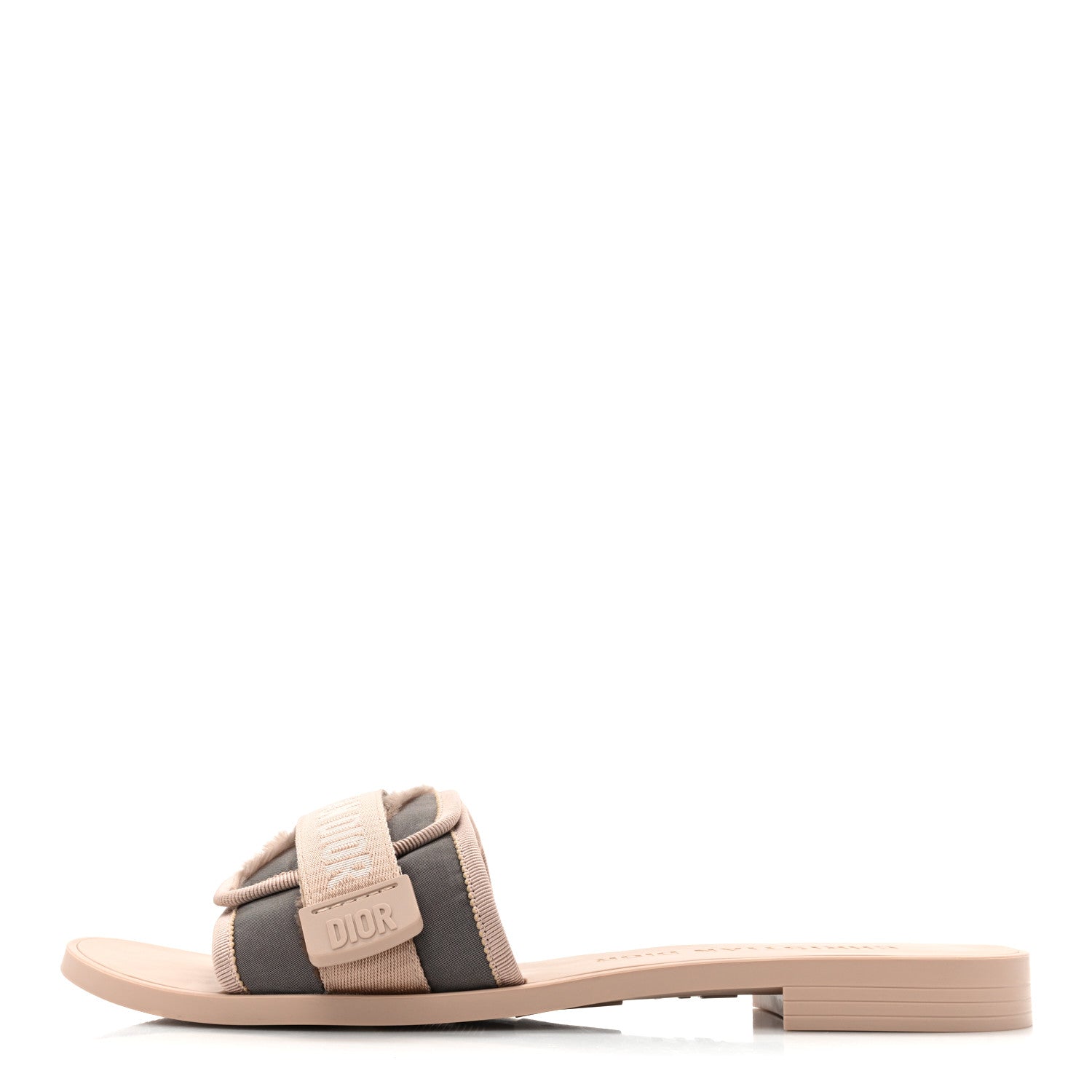 Christian Dior Canvas Nylon Camouflage Dior(e)volution Mule Slide Sandals 41 Nude 1 of 7