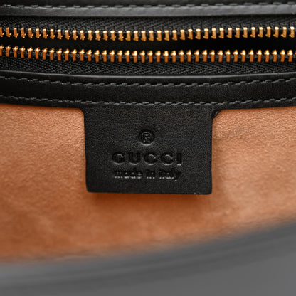 Gucci Calfskin Small Sylvie Shoulder Bag Black 6 of 12