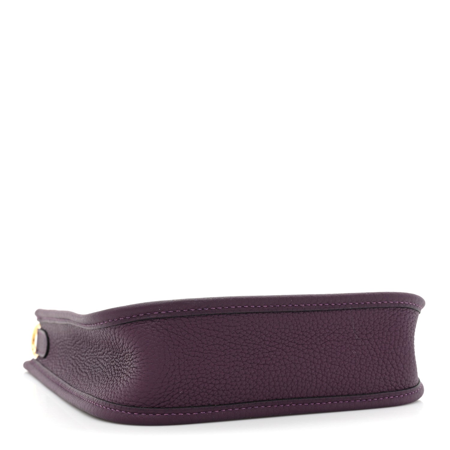 Hermes Taurillon Clemence Amazone Evelyne TPM Cassis Rouge Grenat 4 of 9