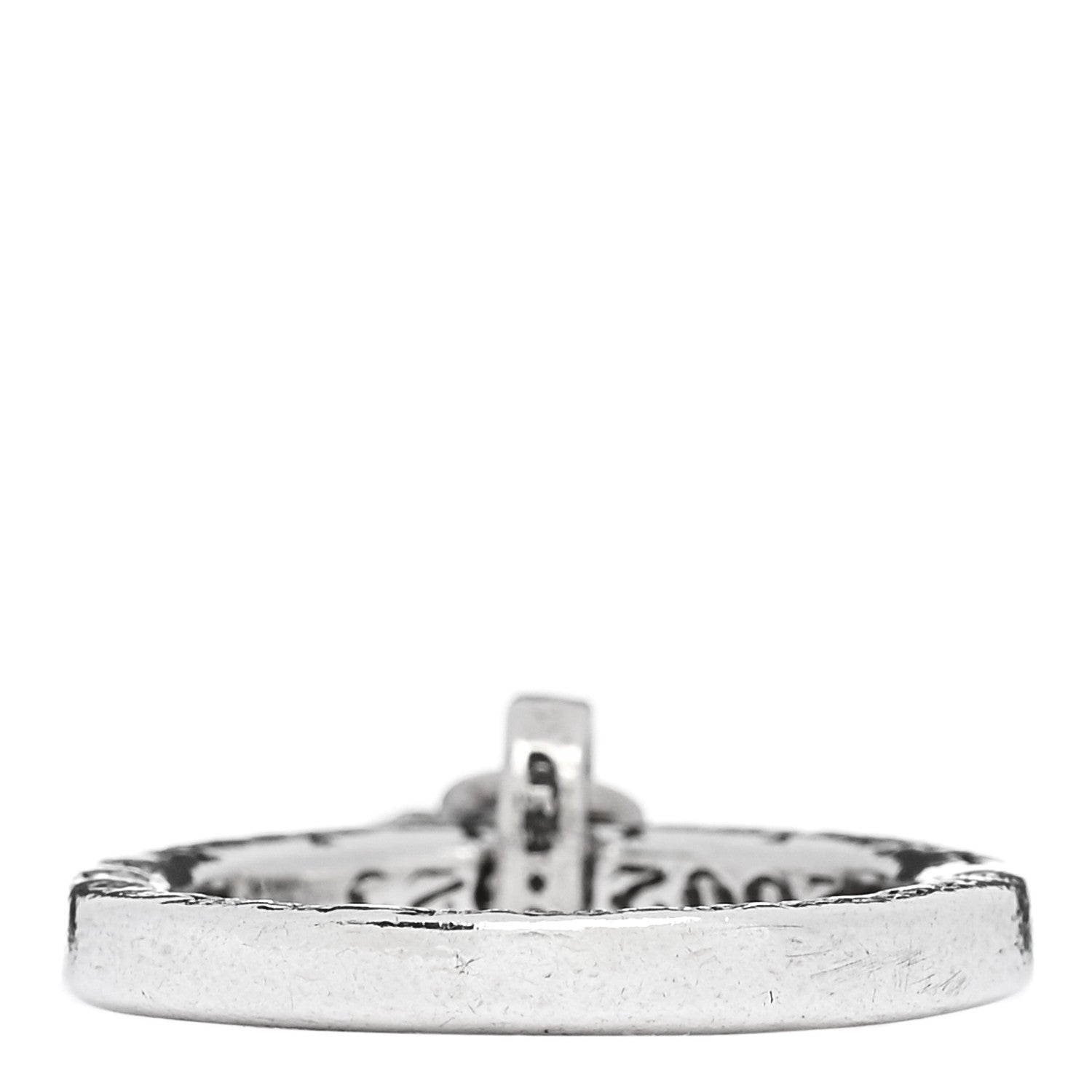 Chrome Hearts Sterling Silver Cross Celtic Charm Ring 51 5.75 3 of 5