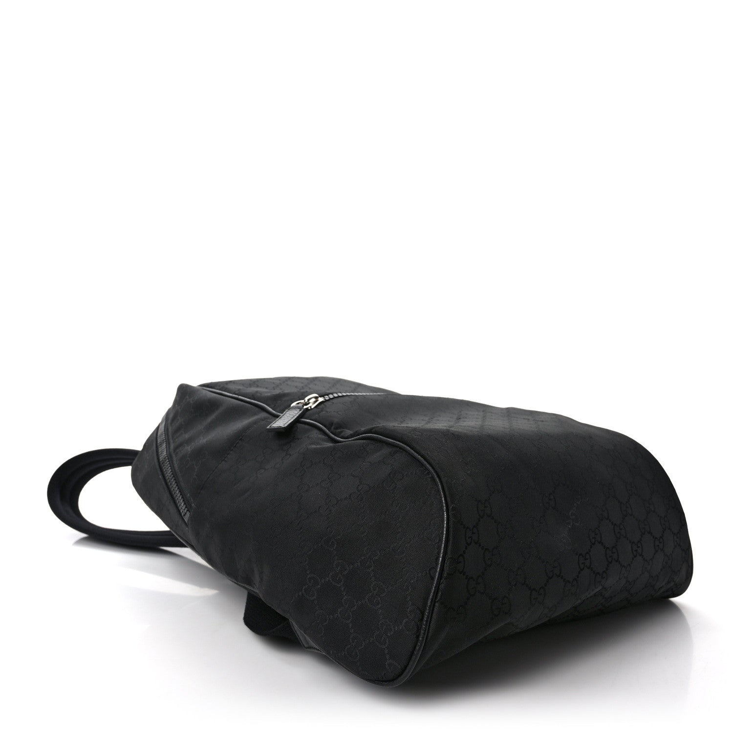 Gucci Nylon Monogram Slim Backpack Black 4 of 9