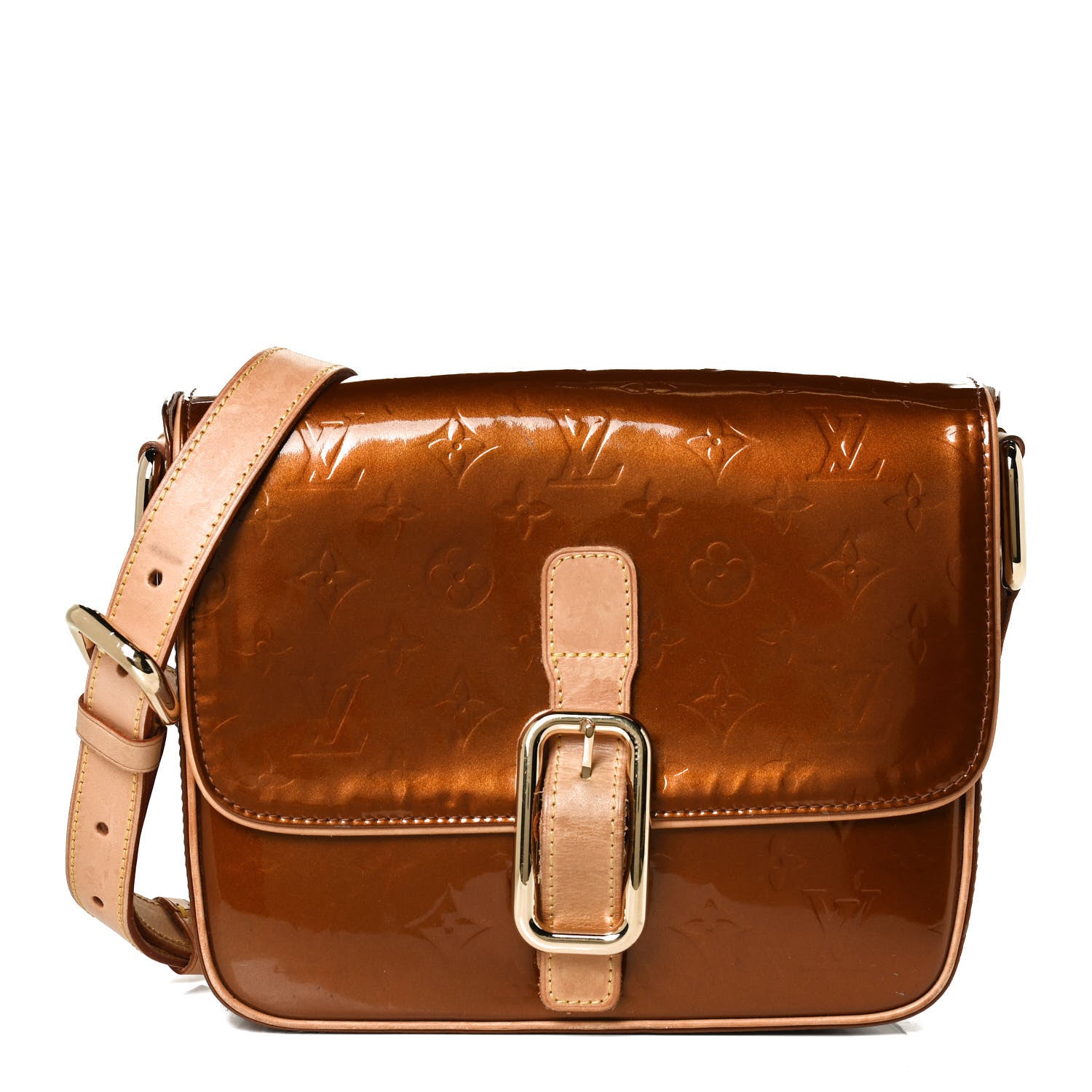 Louis Vuitton Vernis Christie GM Bronze Bronze 1 of 13