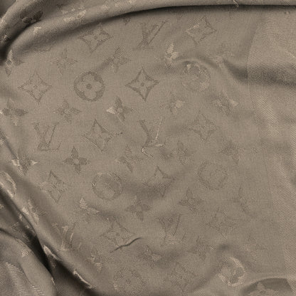 Louis Vuitton Silk Wool Monogram Shawl Verone 5 of 5