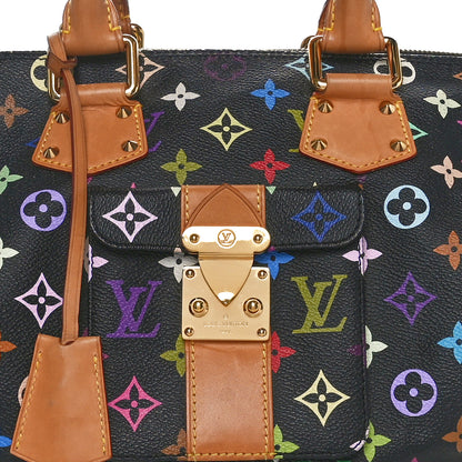 Louis Vuitton Monogram Multicolor Speedy 30 Black 7 of 9