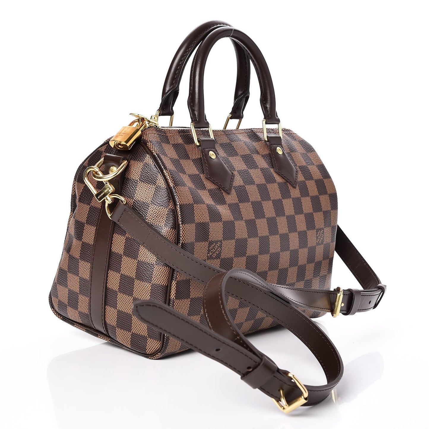 Damier Ebene Speedy Bandouliere 25