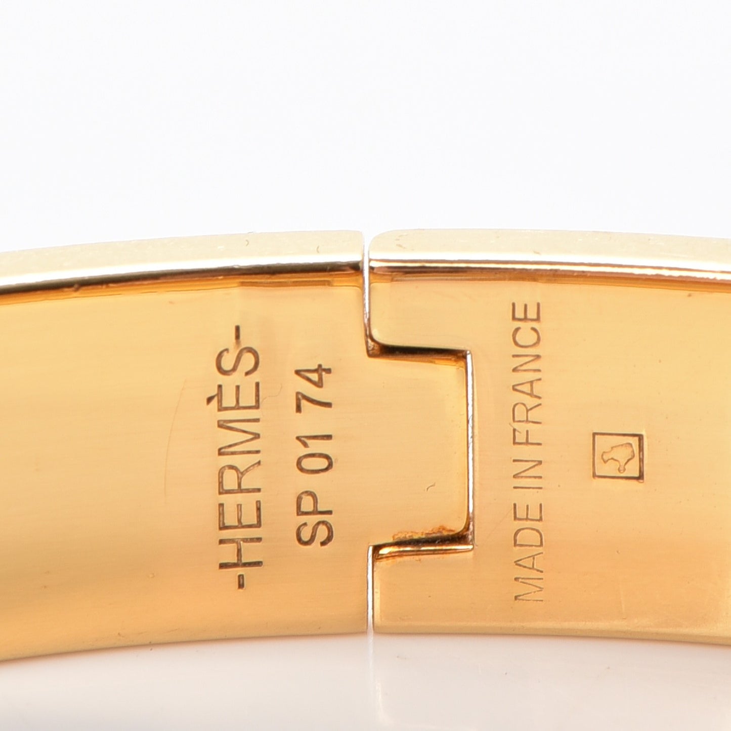 Enamel Narrow Clic Clac H Bracelet PM Muscat