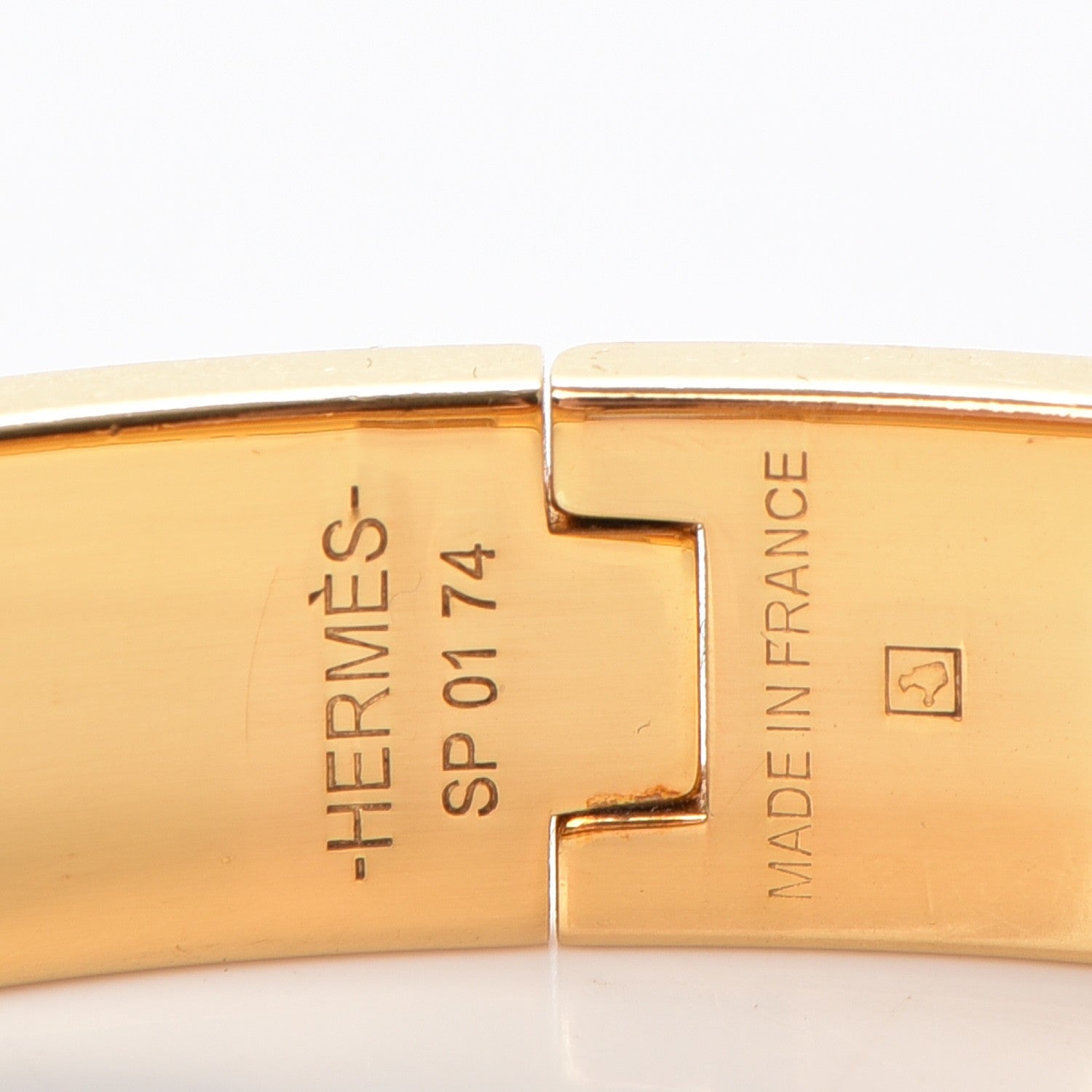 Hermes Enamel Narrow Clic Clac H Bracelet PM Muscat 4 of 5