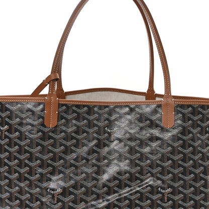 Goyard Goyardine Saint Louis GM Black Gold 9 of 11
