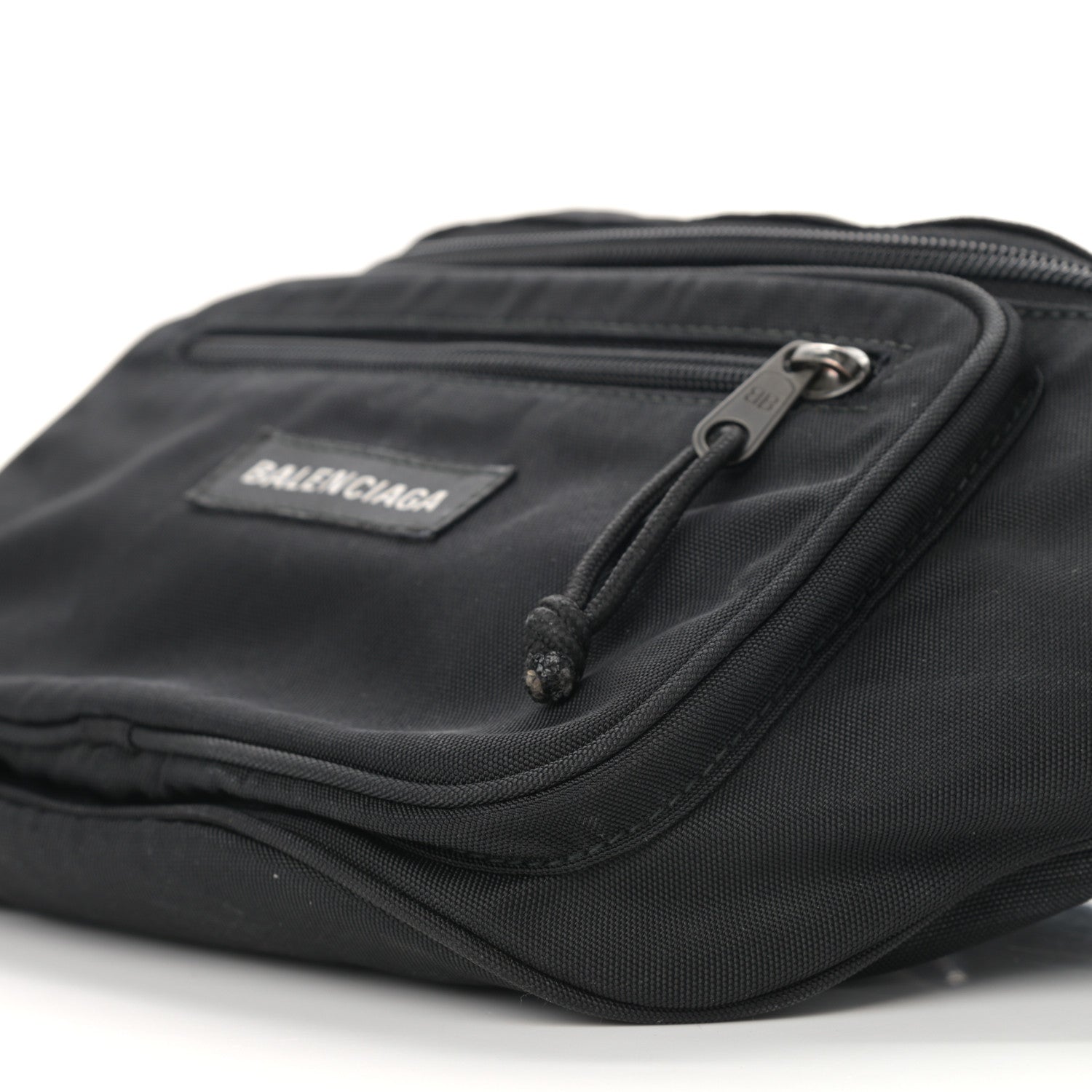 Balenciaga Recycled Casual Nylon Explorer Beltpack Black 10 of 10
