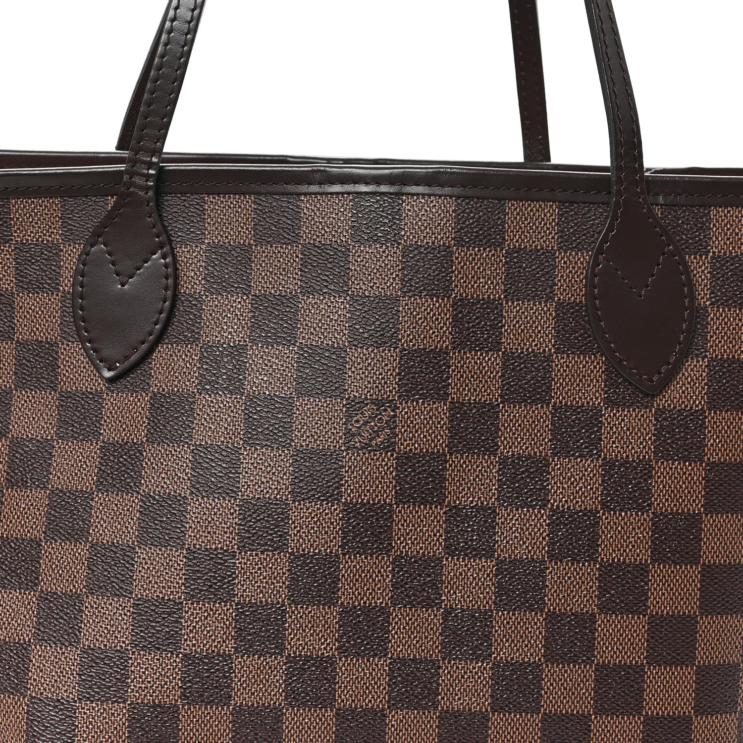 Louis Vuitton Damier Ebene Neo Neverfull MM Rose Ballerine 10 of 13