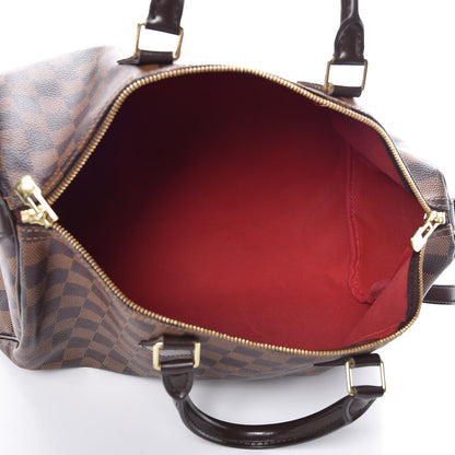 Louis Vuitton Damier Ebene Speedy Bandouliere 35 6 of 8