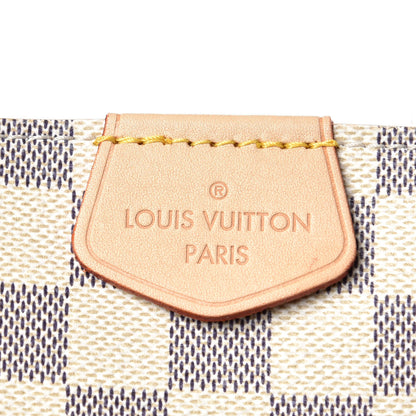 Louis Vuitton Damier Azur Graceful PM Rose Ballerine 11 of 14