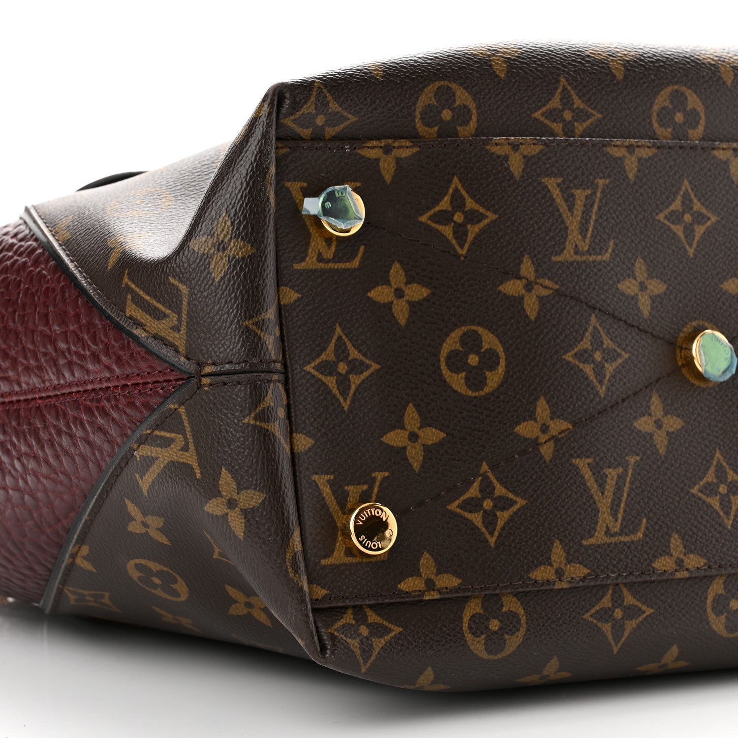 Louis Vuitton Monogram Ostrich Lizard Majestueux PM Bordeaux 9 of 10