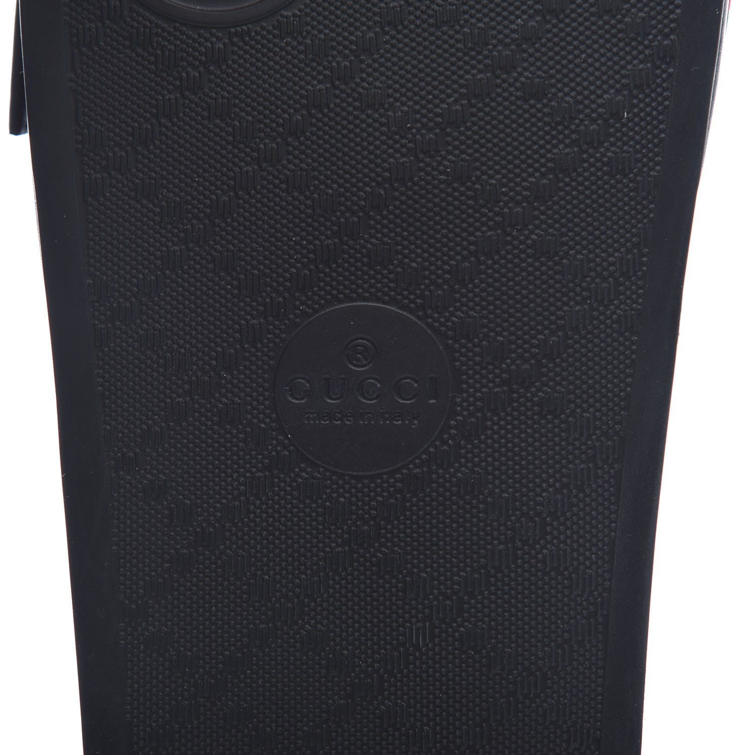 Gucci Satin Web Bow Slide Sandals 40 Black 7 of 9