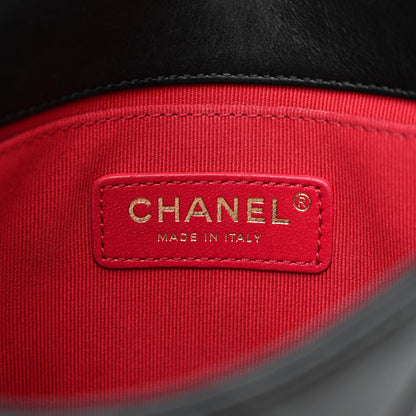 Chanel Calfskin Quilted Small Framing Chain Bag Black 6 of 11