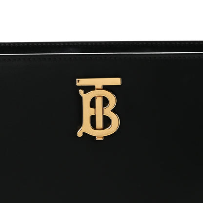 Burberry Smooth Calfskin TB Shoulder Bag Black 7 of 11