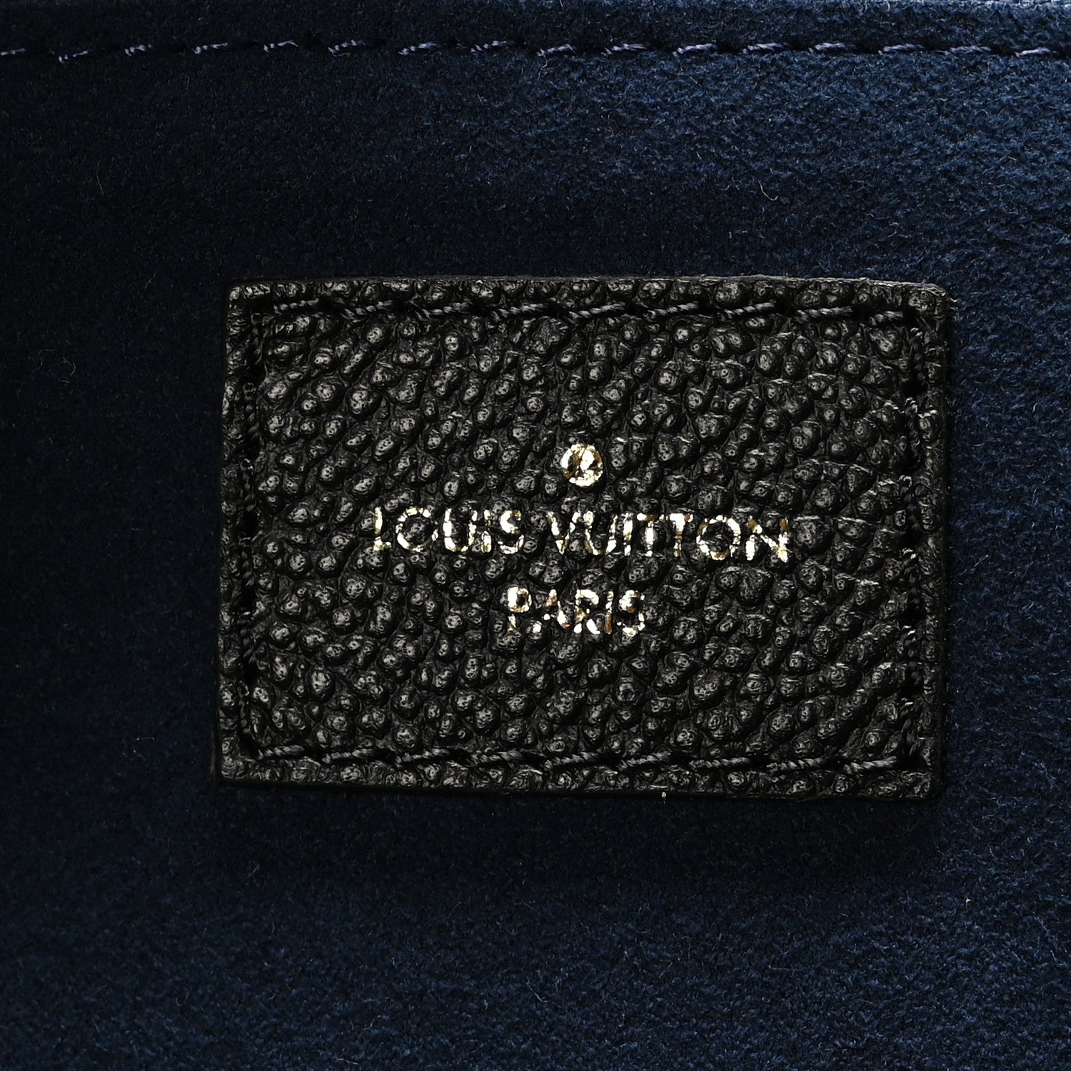 Louis Vuitton Empreinte Monogram Giant Neverfull MM Black 7 of 9