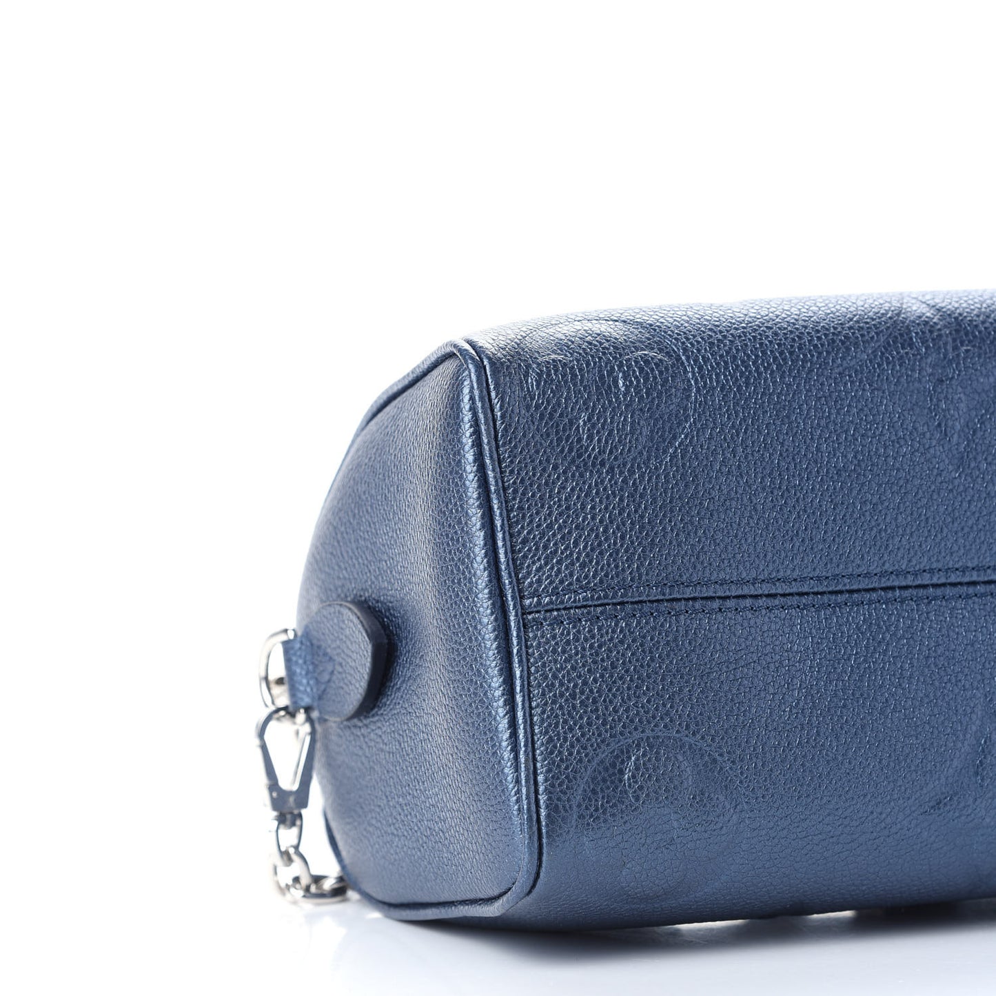 Metallic Empreinte Monogram Giant Speedy Bandouliere 20 Navy Nacre