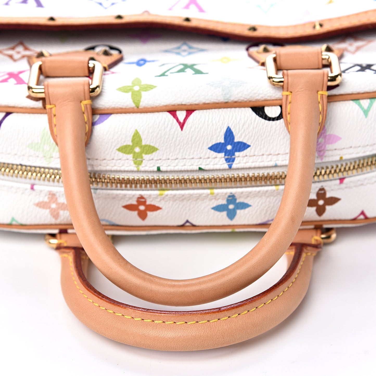Monogram Multicolor Trouville White