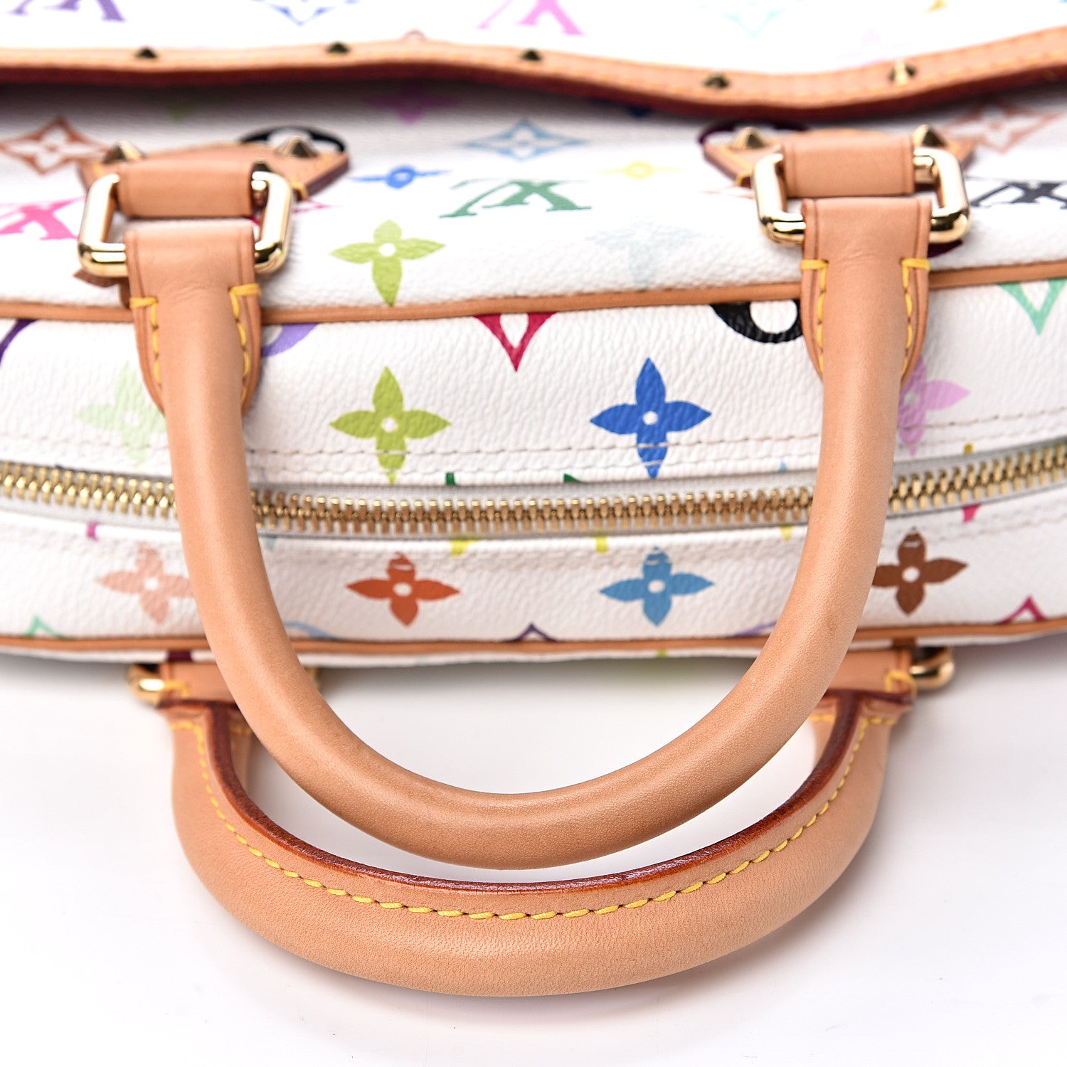 Louis Vuitton Monogram Multicolor Trouville White 8 of 9