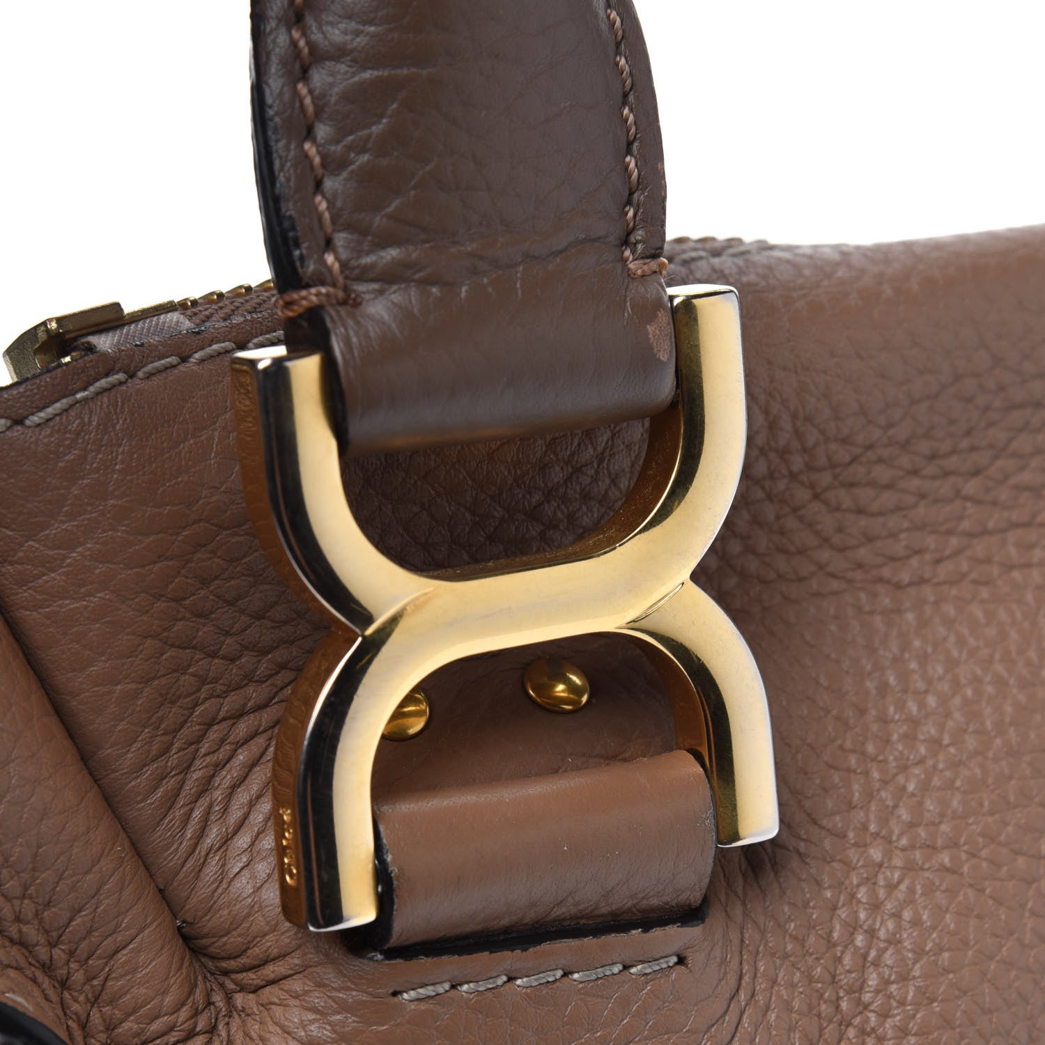 Chloe Calfskin Medium Marcie Satchel Nut 17 of 19