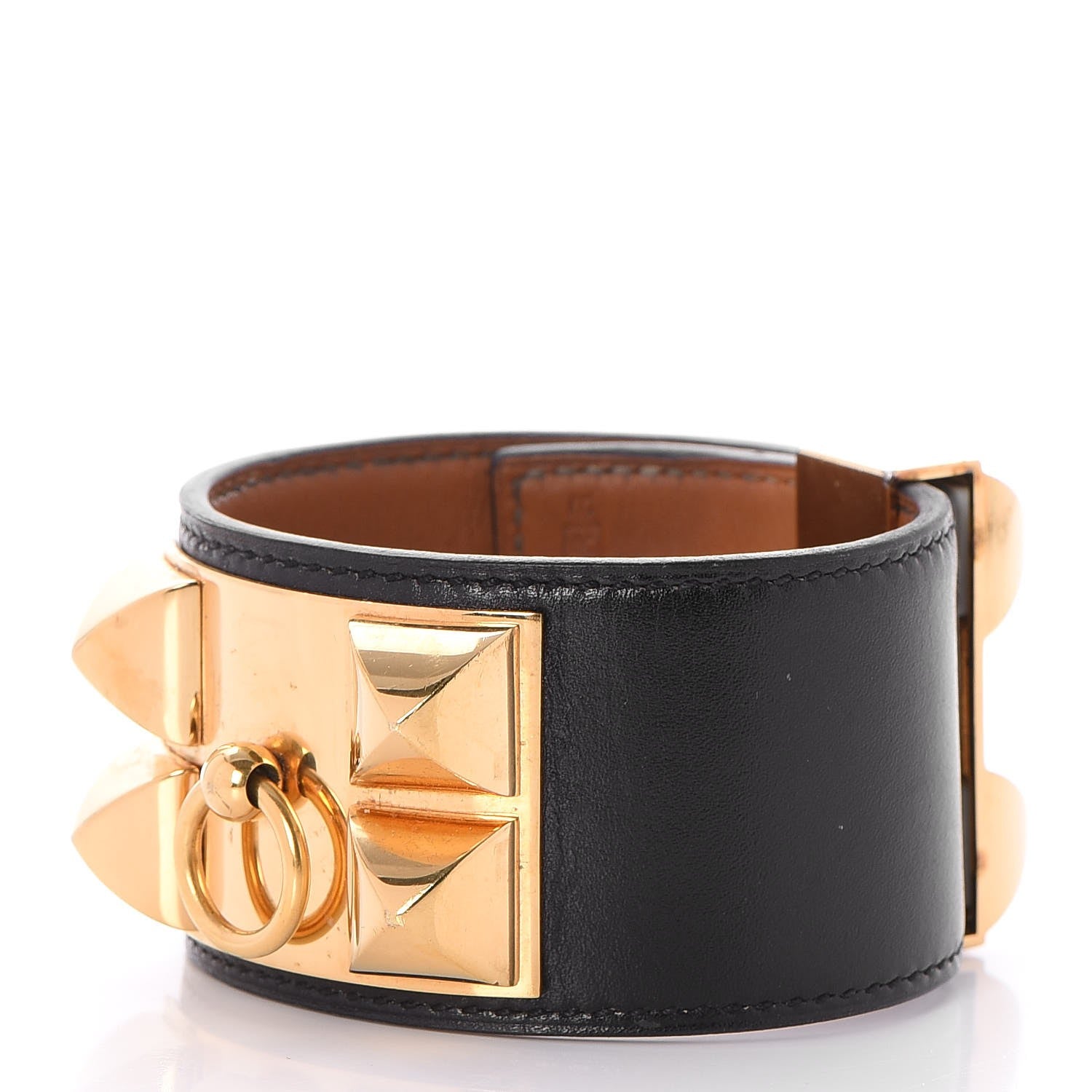 Hermes Box Collier de Chien CDC Bracelet L Black 1 of 6