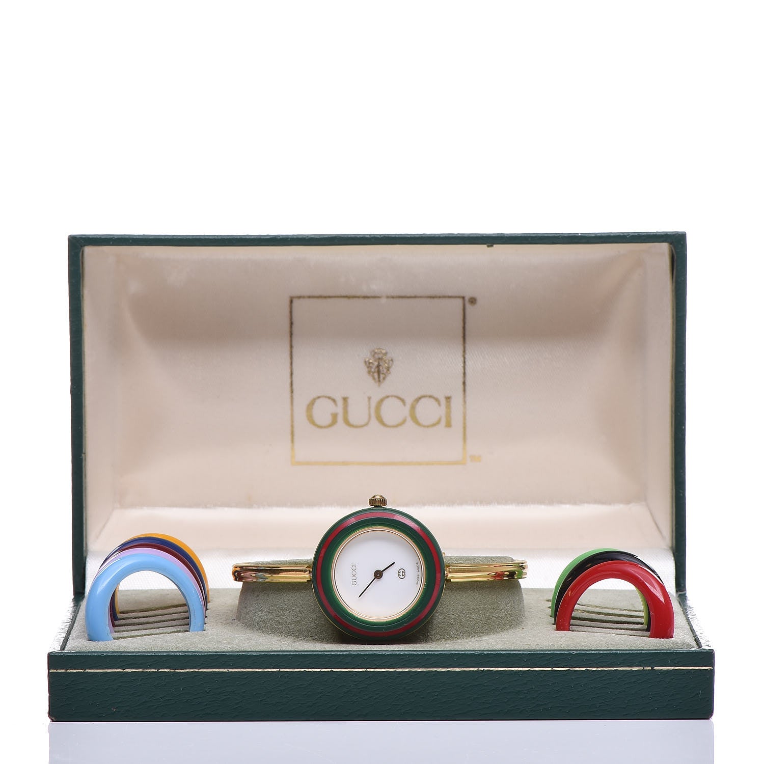 Gucci Stainless Steel 26mm Interchangeable Bezel Quartz Watch 9 of 9