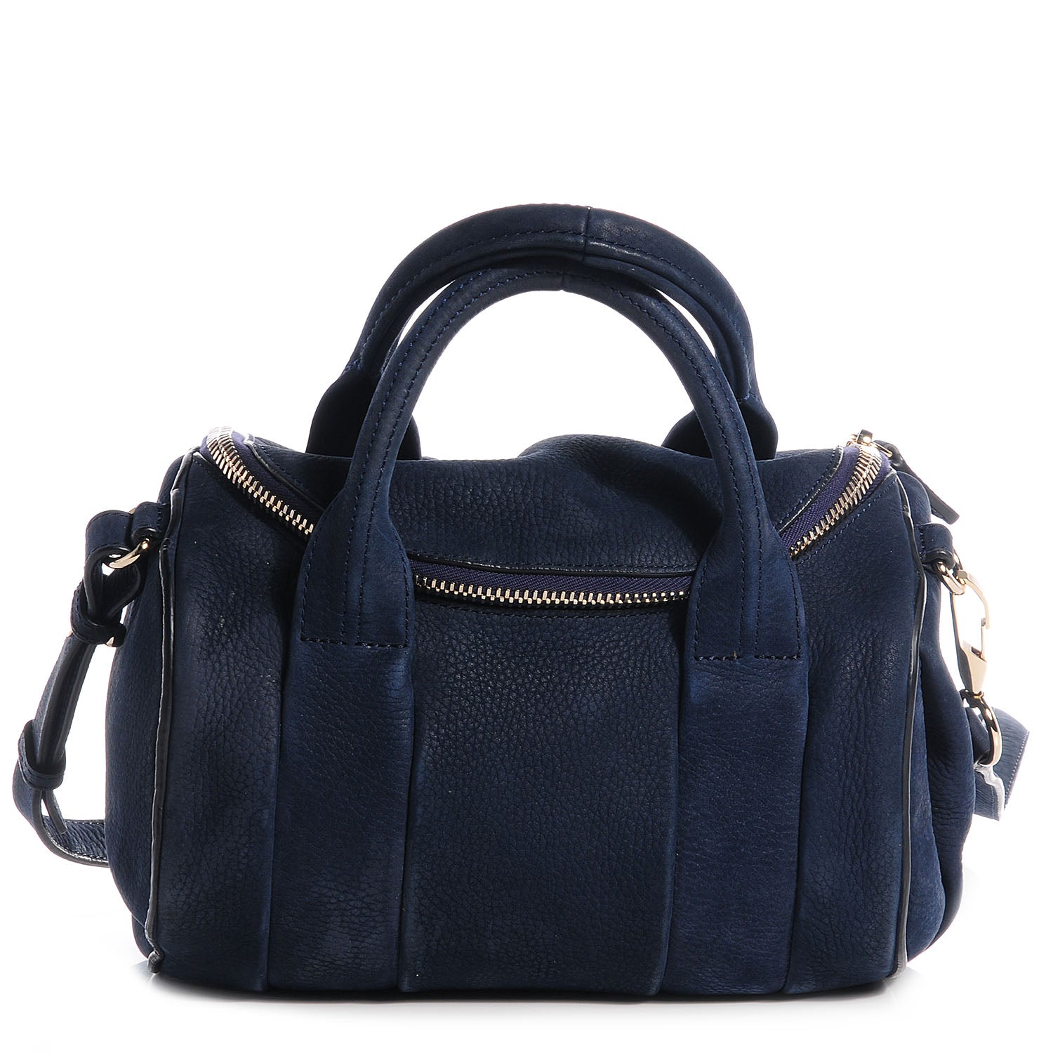 Alexander Wang Pebbled Leather Rockie Navy 1 of 10