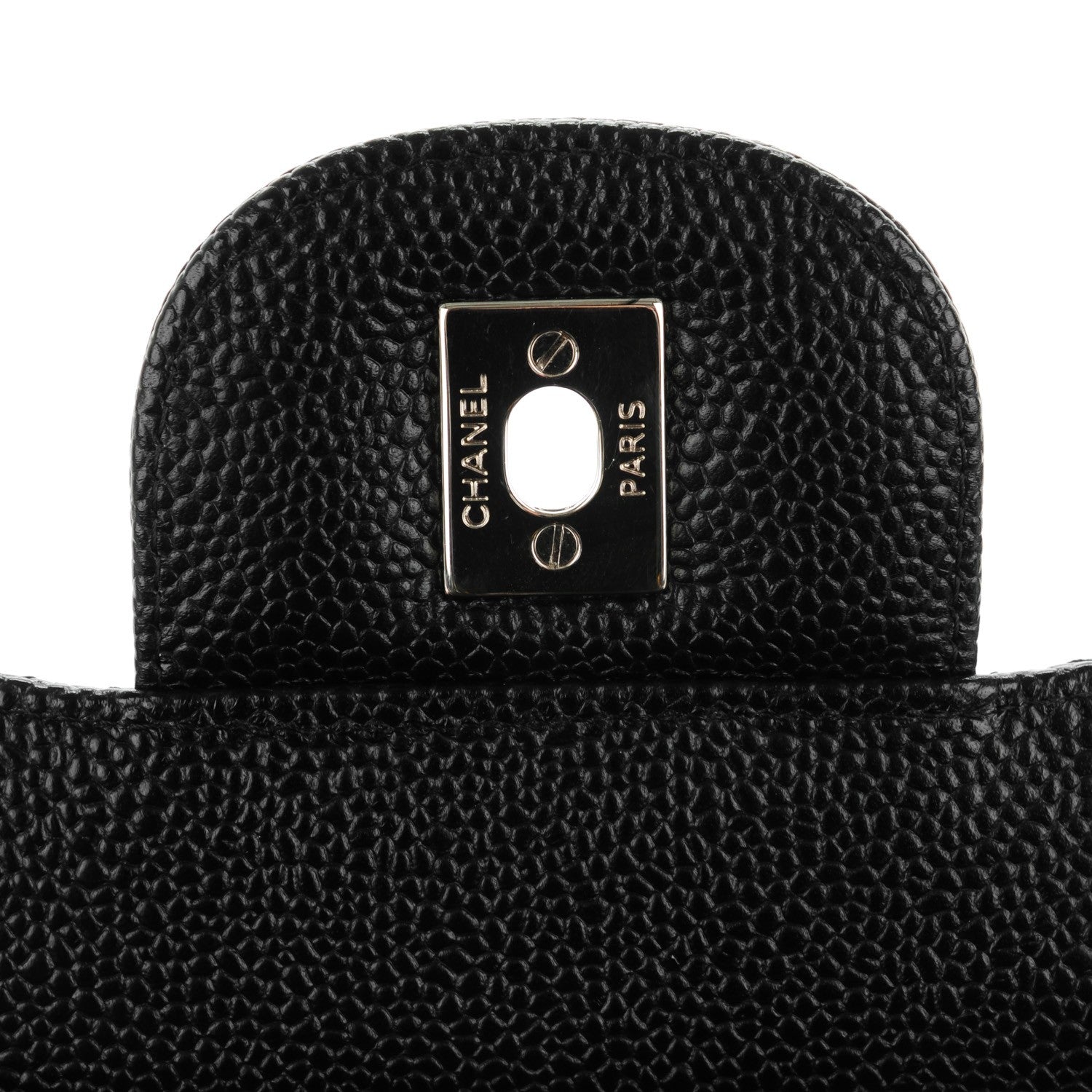 Chanel Caviar Quilted Jumbo Double Flap Black 6 of 8