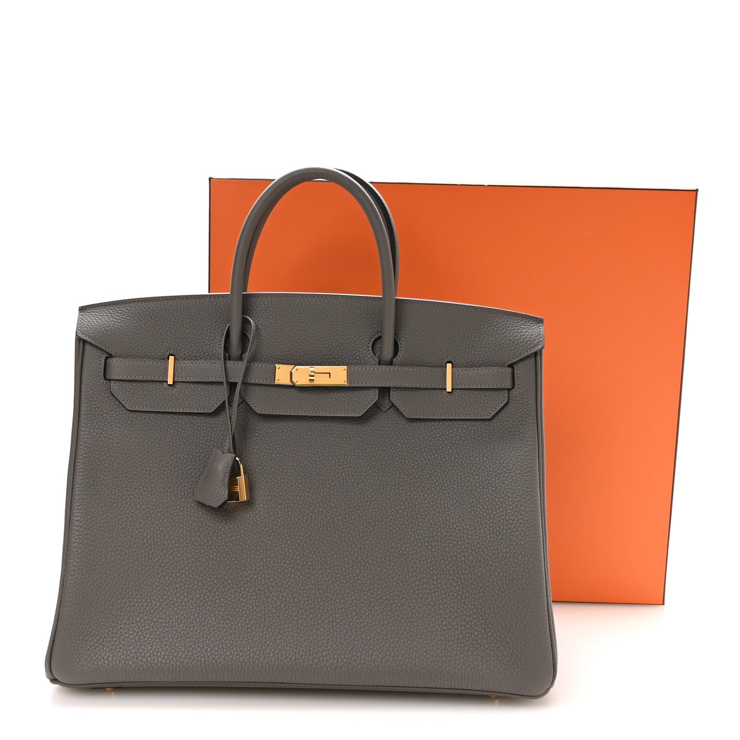 Togo Birkin 40 Gris Meyer