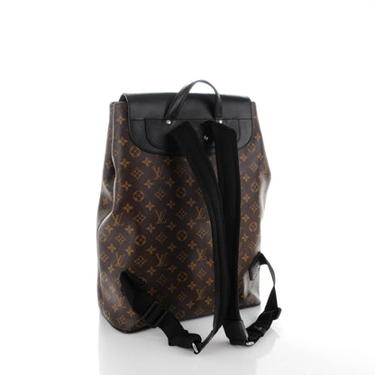 Louis Vuitton Monogram Macassar Palk Backpack 3 of 7