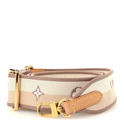 Louis Vuitton Jacquard Speedy Bandouliere 20 Shoulder Strap Beige 1 of 3