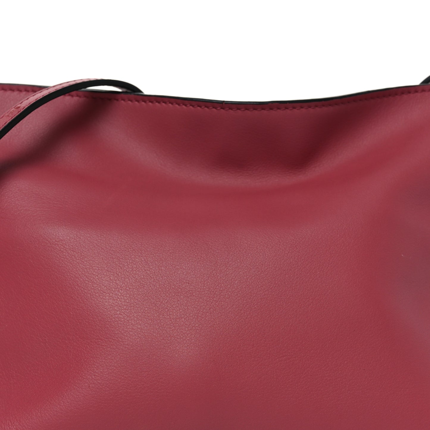 Calfskin Mini Flamenco Knot Clutch Pink