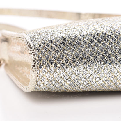 Jimmy Choo Glitter Fabric Shoulder Bag Champagne 8 of 10