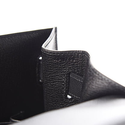 Hermes Epsom Kelly Sellier 40 Black 6 of 9