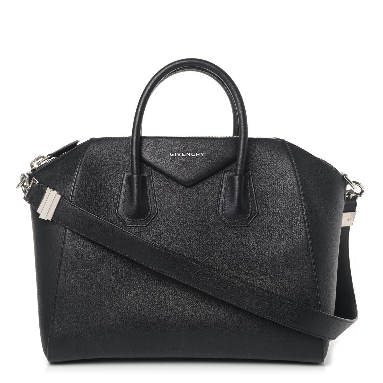 Givenchy Sugar Goatskin Medium Antigona Black 1 of 4