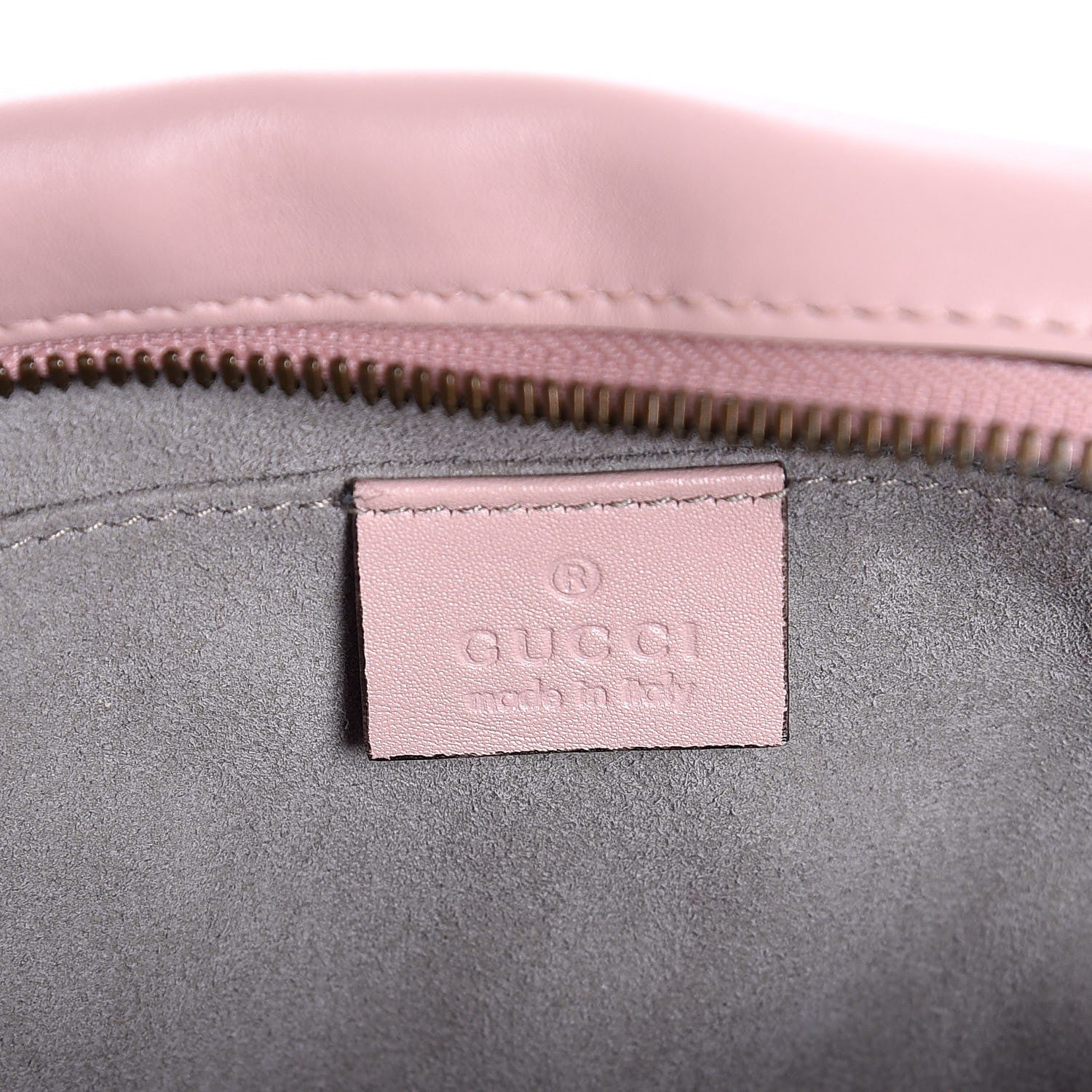 Gucci Calfskin Matelasse Small GG Marmont Chain Shoulder Bag Perfect Pink 6 of 8