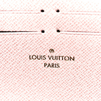 Louis Vuitton Monogram Clemence Wallet Rose Ballerine 6 of 11