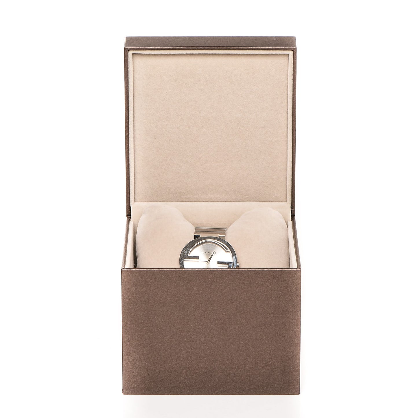 Stainless Steel 37mm Interlocking G Quartz Watch