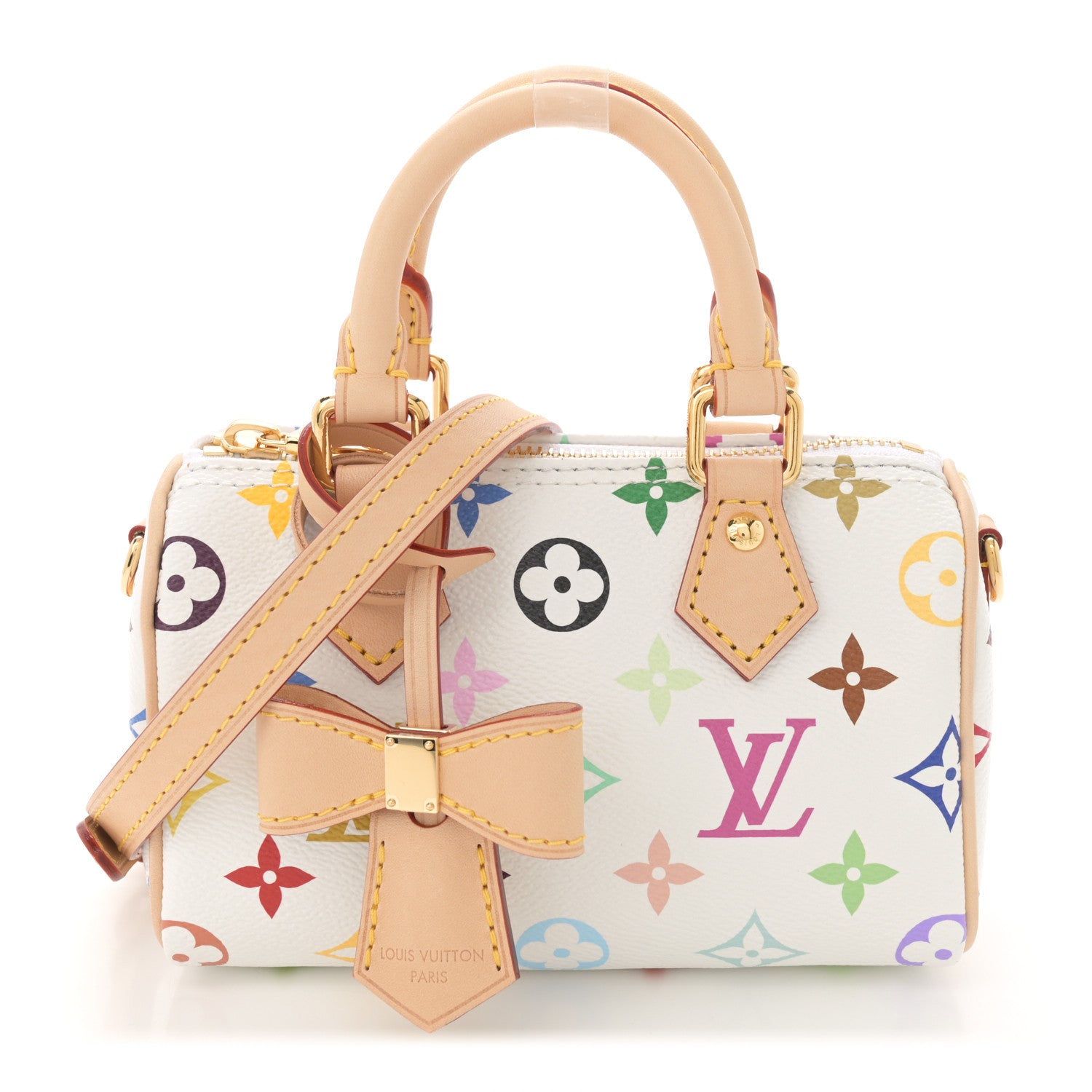 Louis Vuitton LV X TM Monogram Multicolor Nano Speedy White 1 of 9