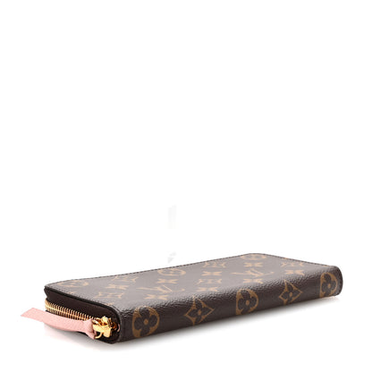 Louis Vuitton Monogram Clemence Wallet Rose Ballerine 4 of 6