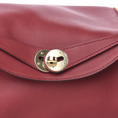 Hermes Swift Lindy 26 Rouge Grenat Orange 9 of 9